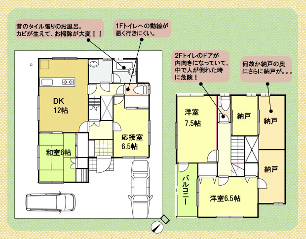 中古住宅間取り