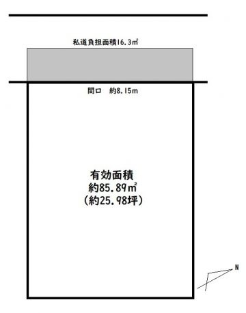 土地平面図