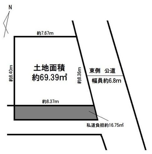 土地平面図