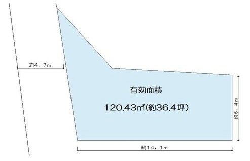 土地平面図