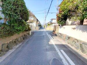 前面道路
