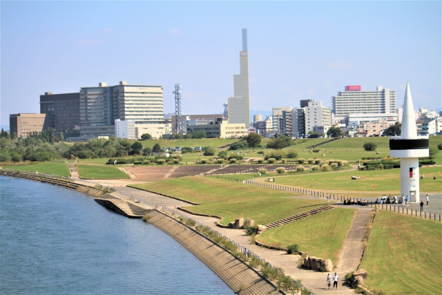 淀川河川敷公園